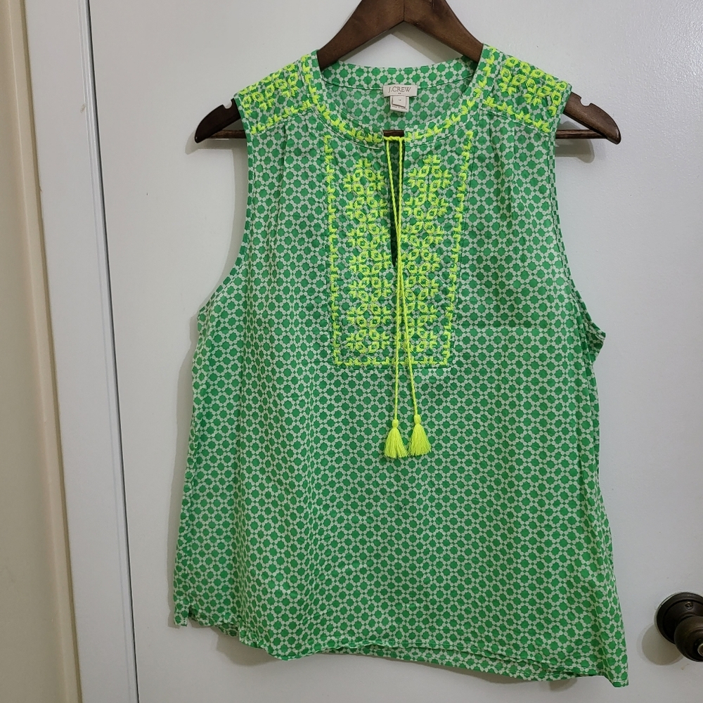 J.Crew Women's Blouse Sleeveless Tops